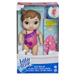 Hasbro Baby Alive Bebé Castaña Chapoteos Y Abrazos E8722