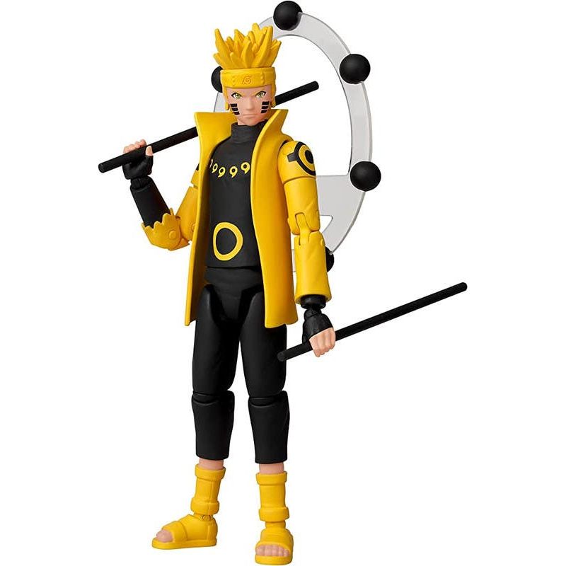 Bandai Anime Héroes Naruto Figura Naruto Uzumaki Modo Zen 36900