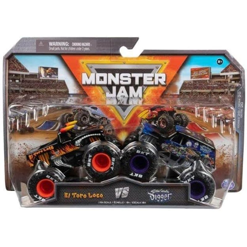 Spin Master Monster Jam 2 Pack El Toro Loco 6064128