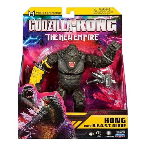 Godzilla vs Kong The New Empire Figura de Acción Kong con Guante Metálico