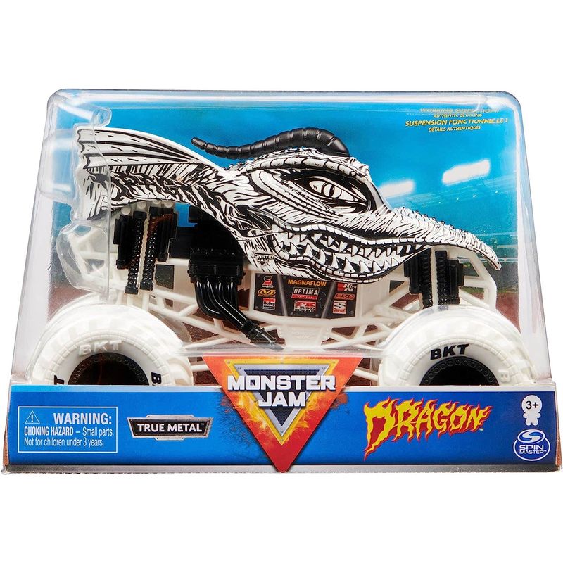 Spin Master Monster Jam Sparkle Smash Vehículos Dragon 1:24 6056371-5