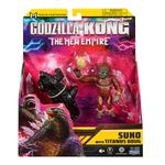 Bandai Godzilla x Kong Figura Suko y Titanus Doug 12011