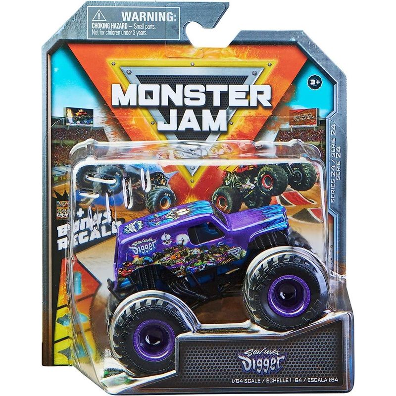Monster Jam 1:64 1 Pack Spin Master Son Uva Digger