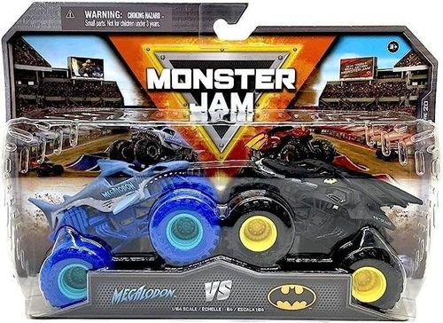 Batman Monster Jam 2 Pack Megalodon VS Batman