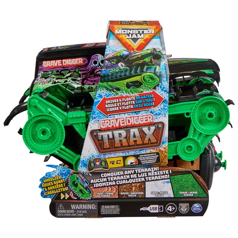Spin Master  Monster Jam Grave Digger Trax 6067880