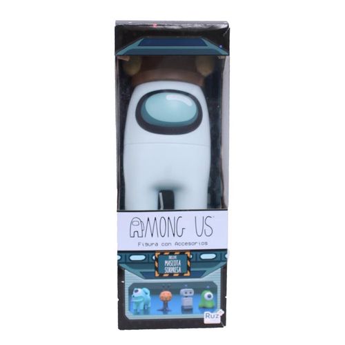 Among Us Set Figura Blanco 6"