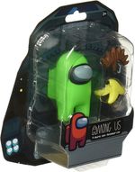 Ruz Imagine Among Us Verde Figura 2.5" Con Accesorios 172364