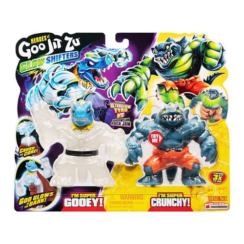 Goojitzu 2 Pack Tyron vs Rock Jaw