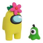 Ruz Imagine Among Us Amarillo Figura 2.5" Con Accesorios 172364