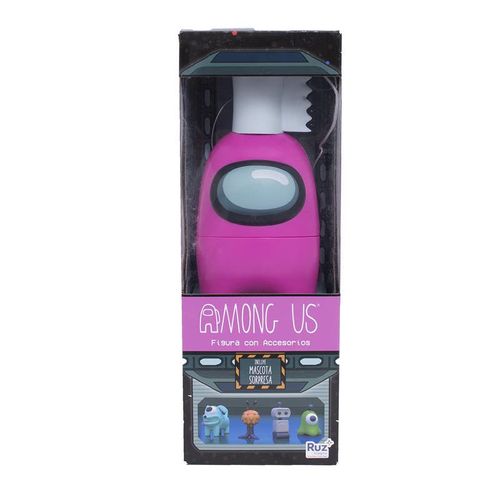Among Us Set Figura Rosa 6"