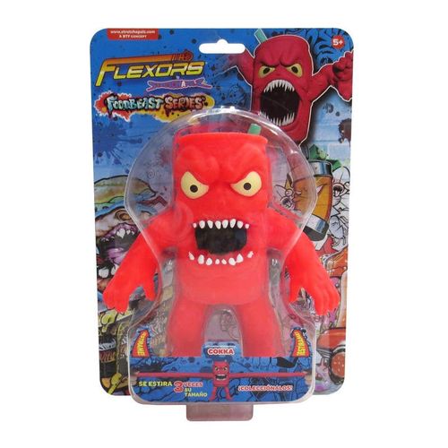 Flexors Food Beasts Cokka Muñeco Elástico 6"