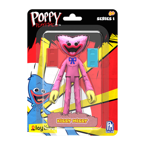 Poppy Playtime Figura de Acción Kissy Missy de 5"