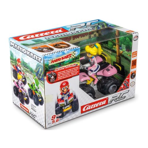 Mario Kart Cuatrimoto Radio Control Piloto Prinesa Peach