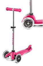 Micro Scooter Mini Micro Plus Rosa LED MM0316