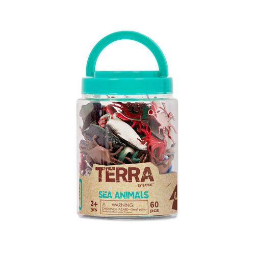 Animales Marinos Terra Bote con 60 animales