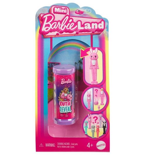 Barbie Mini Muñeca Cuttie Reveal Disfraz de Animalitos