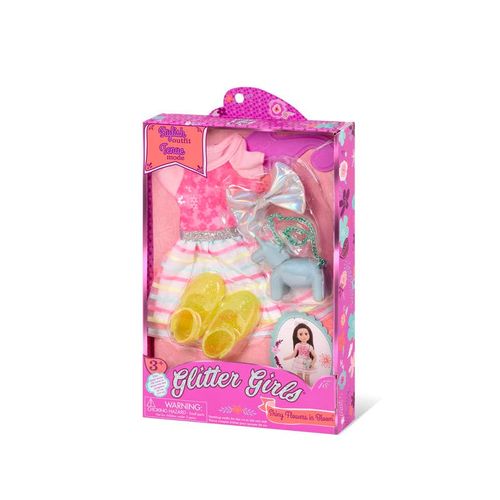 Outfit Shiny Flowers para Muñecas, Glitter Girl