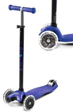 Micro Scooter Maxi Micro Plus Azul  LED MM0309