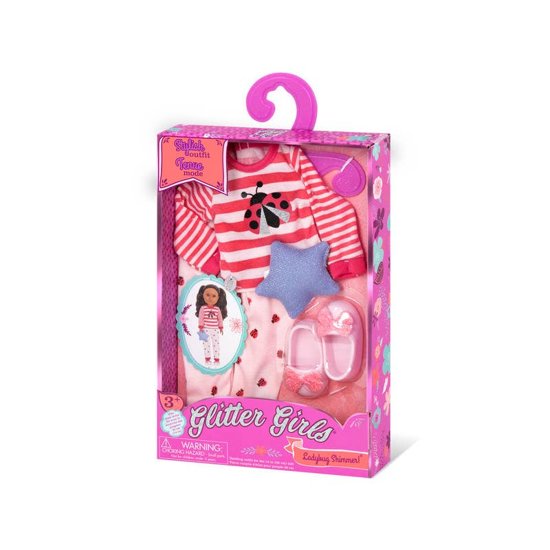Glitter Girls Outfit Pijama Ladybug GG50003Z
