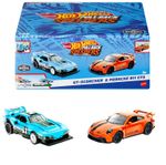 Mattel Hot Wheels Pull-Back Speeders™ 1 GT Scorcher & Porsche 911 GT3 HPR91