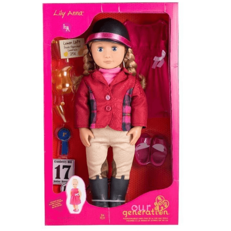 Our Generation Muñeca Lily Anna BD31009Z