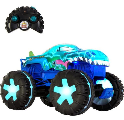 Hot Wheels Monster Truck Wrex a Control Remoto con Luces y Sonido