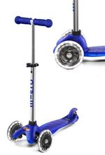 Micro Scooter Mini Micro Plus Azul LED MM0317