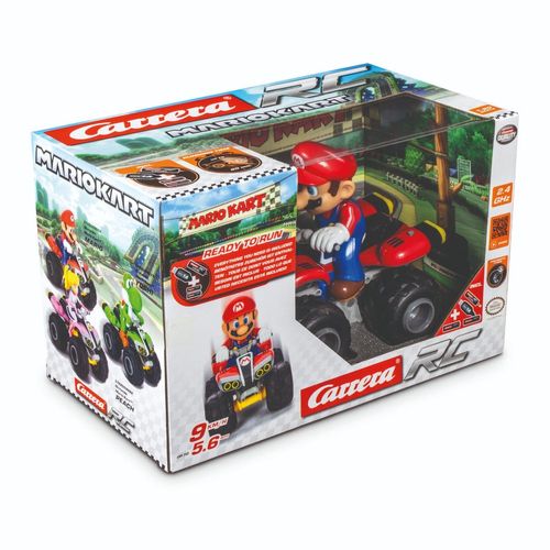 Mario Kart Vehículo Radio Control de Mario Cuatrimoto