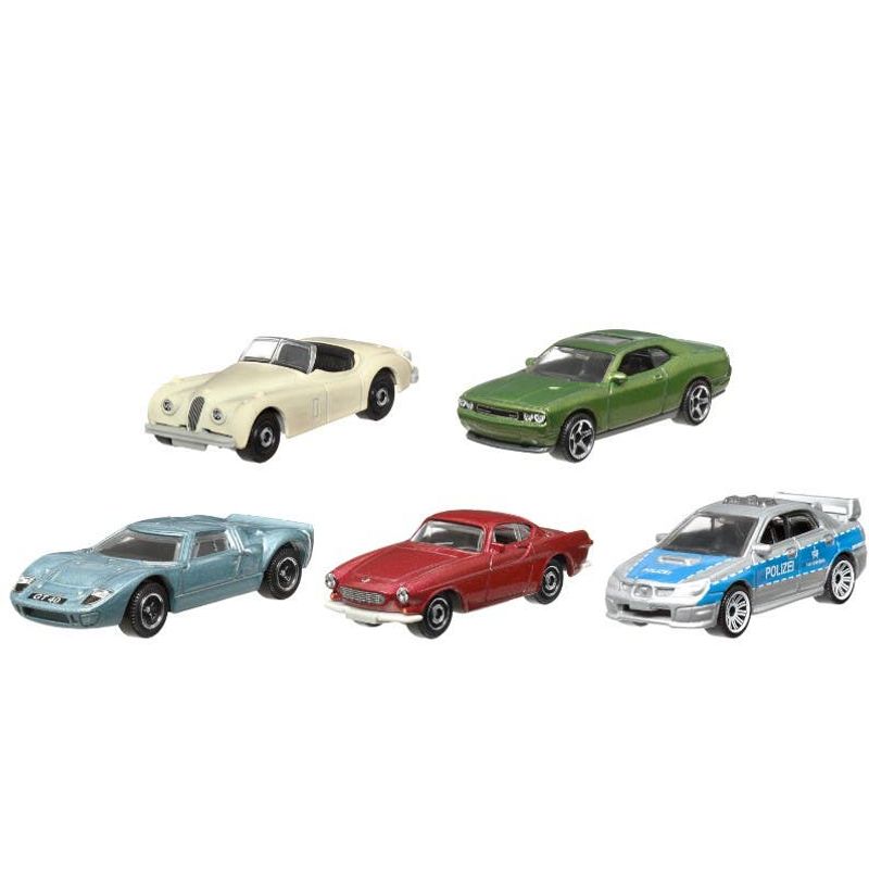 Mattel-Matchbox-Auto-Basico-Paquete-De-5-C1817