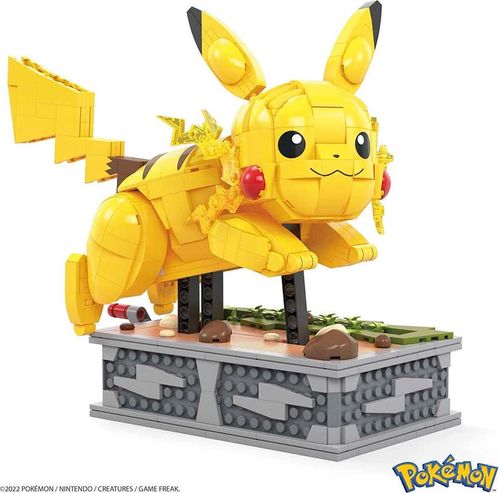 PoKémon Pikachu con Movimento Mega Construx Collector HGC23
