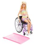 Mattel-Barbie-Fashionista-Silla-De-Ruedas-Morada-HJT13