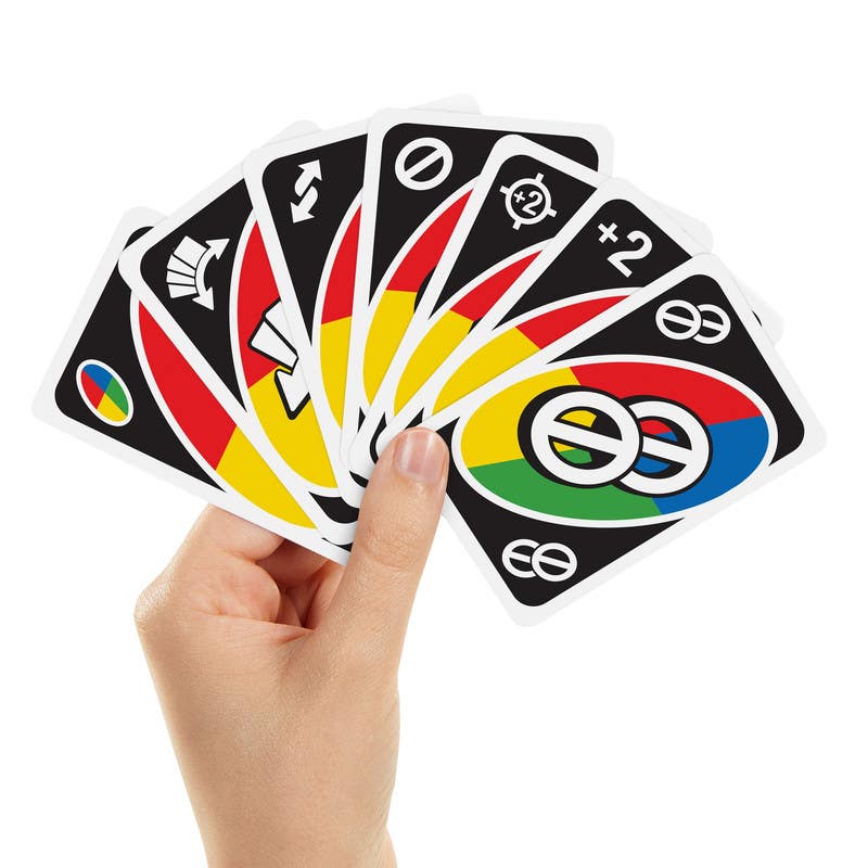 Mattel-UNO-All-Wild-Juego-de-Mesa-HHL33