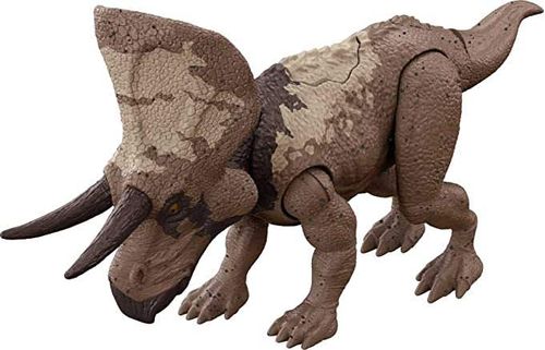 Jurassic World  Dinosaurio de Colección Zuniceratops Mordida Mortal Con Código de Realidad Aumentada
