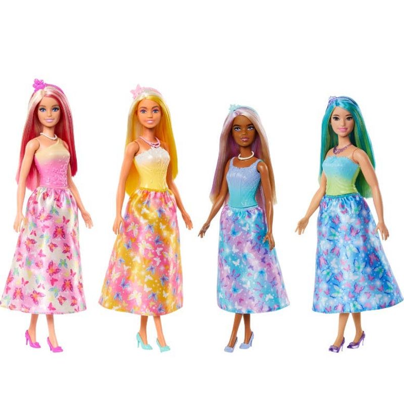 Mattel-Barbie-Doncellas-Vestidos-De-Ensueño--Rosa--HRR07