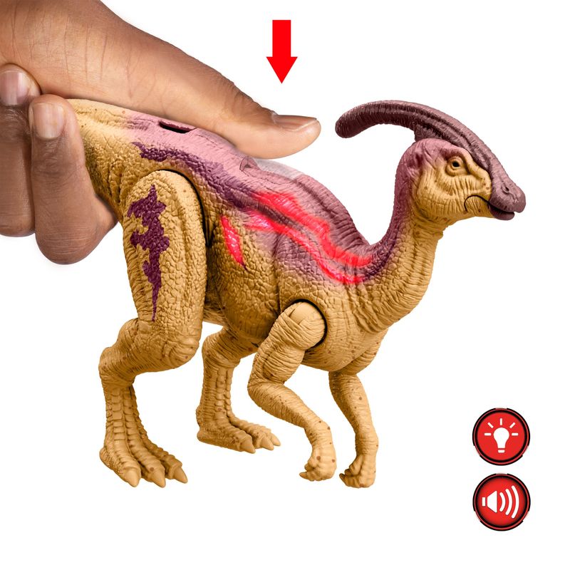 Mattel-Jurassic-World-Rugido-Parasaurolophus-HTK75