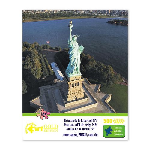 Rompecabezas Estatua De La Libertad, NY de 500 Piezas