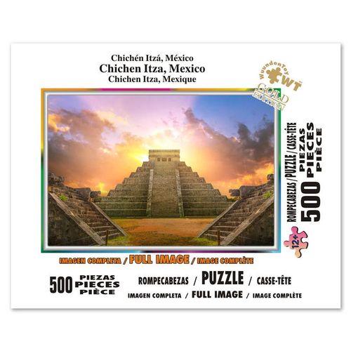 Rompecabezas Chichén Itzá, México de 500 Piezas