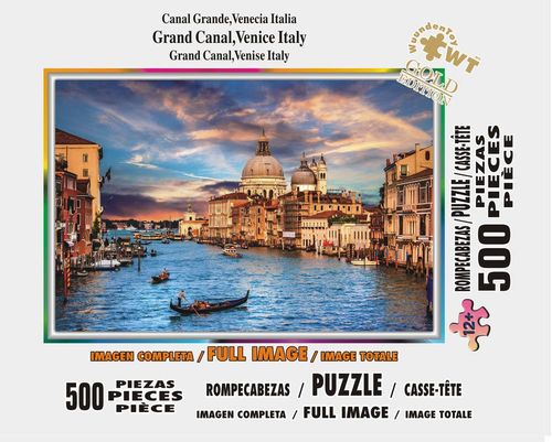 Rompecabezas Compartiendo. Viajes de  Venecia de 500 Piezas