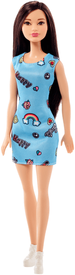 Mattel-Barbie-Basica-Vestido-Cabello-Negro-FJF16