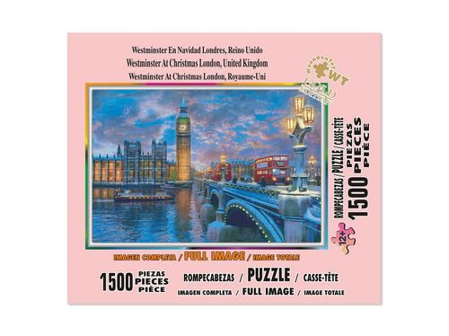 Rompecabezas Westminster en Navidad de 1500 Piezas
