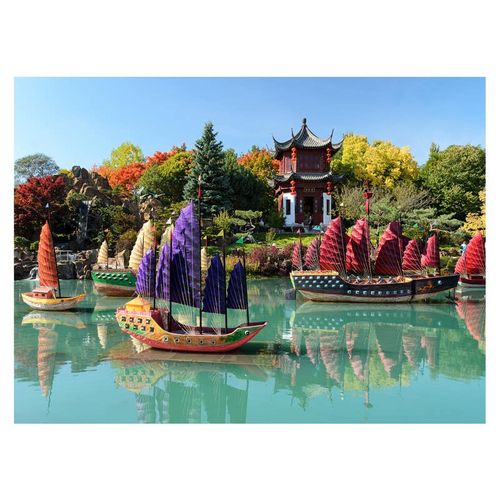 Rompecabezas Jardín Botánico De Montreal, Canadá de 500 Piezas