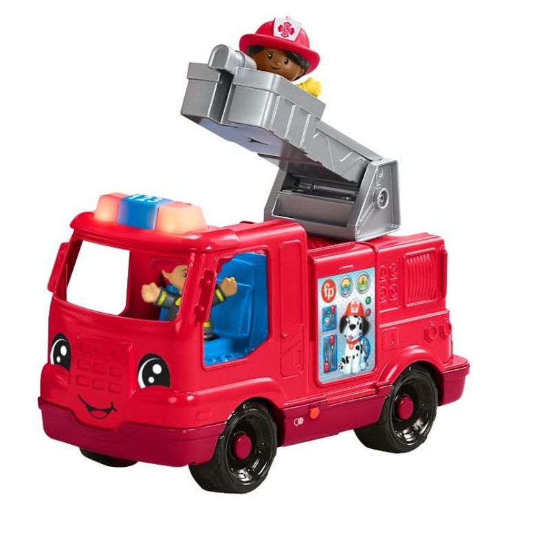 Mattel-Little-People-Camion-De-Bomberos-Mediano-HYP41