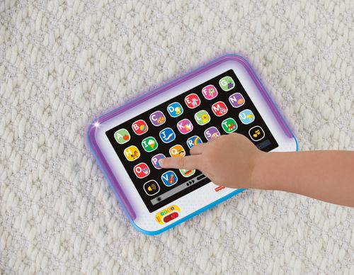 Juguetes para Bebés Fisher-Price Mi Primer Tablet Azul, Crece Conmigo