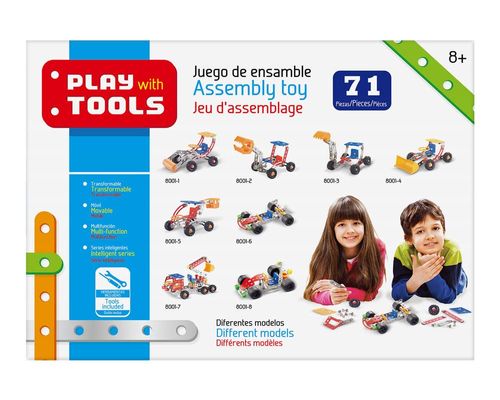 Go Kart de Juguete Metálico para Armar