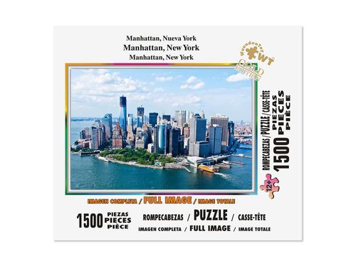 Rompecabezas Manhattan, NY de 1500 Piezas