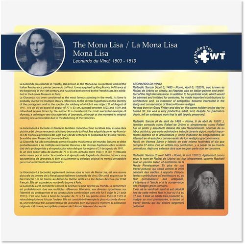 Rompecabezas La Mona Lisa de 1000 Piezas