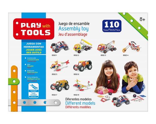 Auto Todo Terreno de Juguete Metálico para Armar