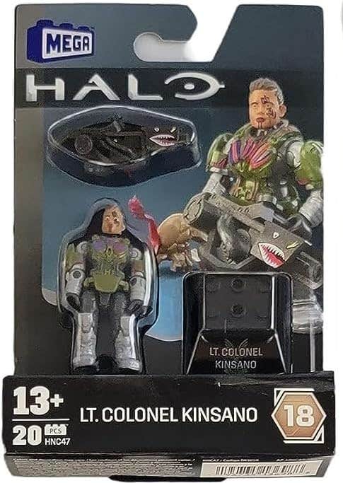 Halo Héroes Coronel Kinsano  Construx