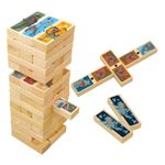 Novelty-Torre-de-Madera-3-en-1-Jurassic-World-Dominion-JCA-3442