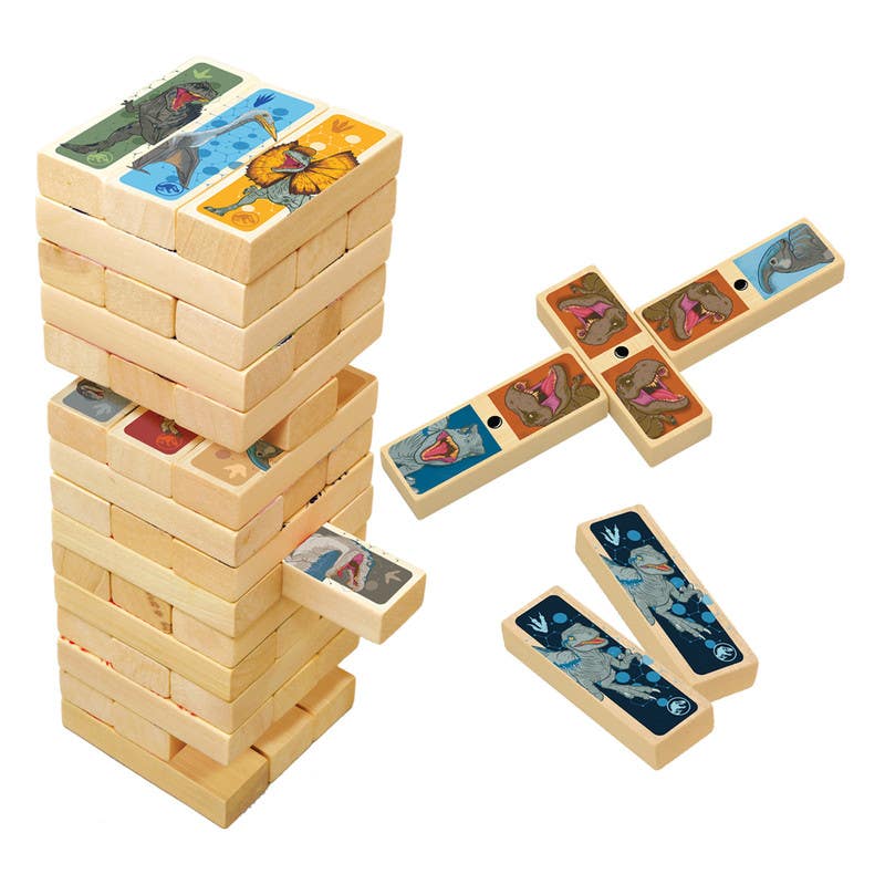 Novelty-Torre-de-Madera-3-en-1-Jurassic-World-Dominion-JCA-3442
